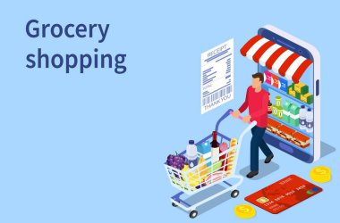 Çevrimiçi marketten müşteri alımı