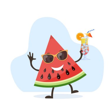 Sevimli ve komik ananas karakteri