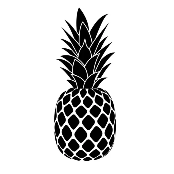 Piña tropical dulce — Vector de stock