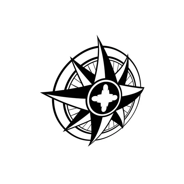 Windrose perspective symbol — ストックベクタ