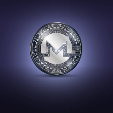 Monero metal madeni para