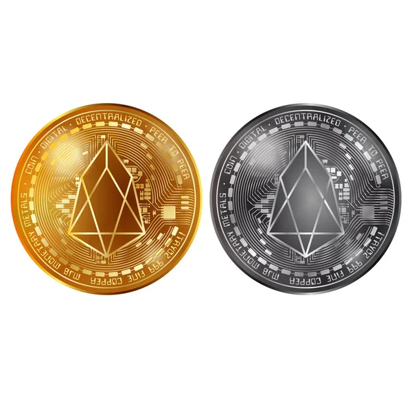 EOS altın ve gümüş sikke