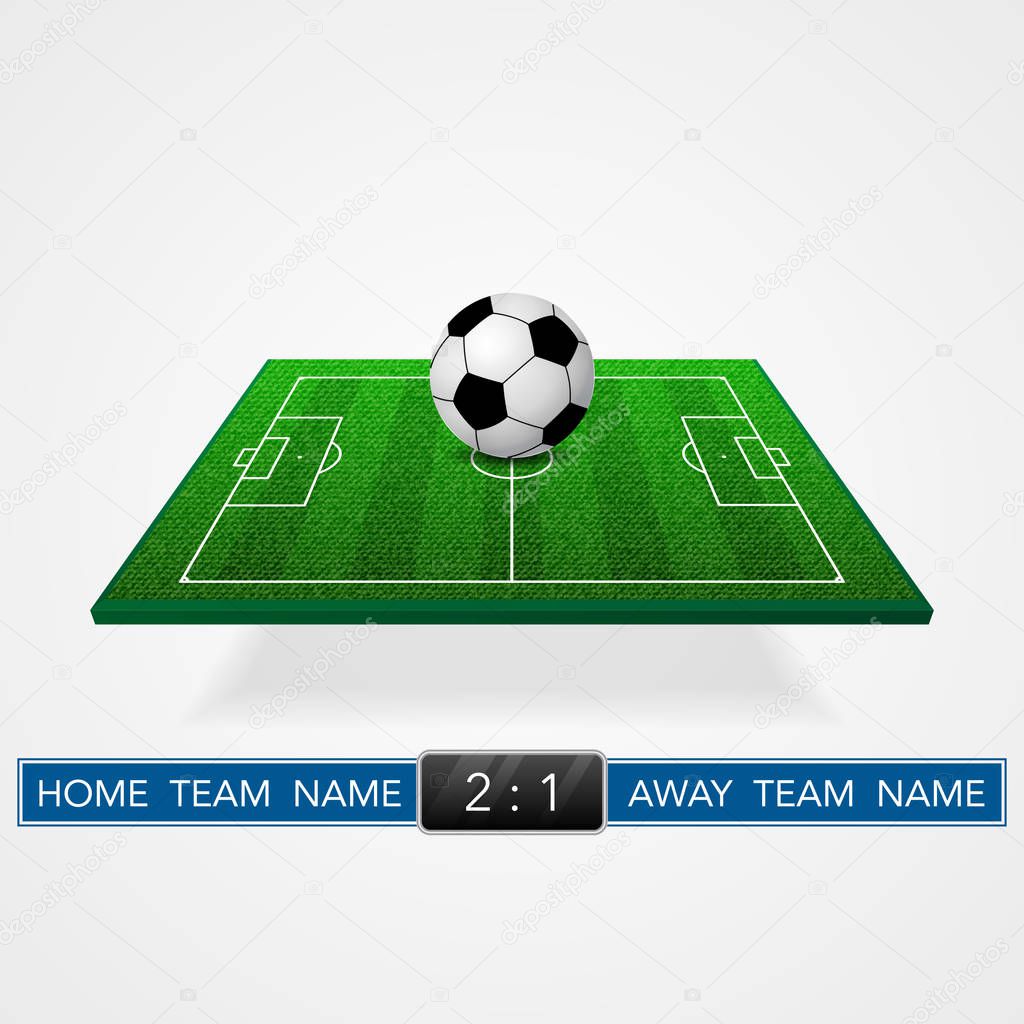 Football pitch background