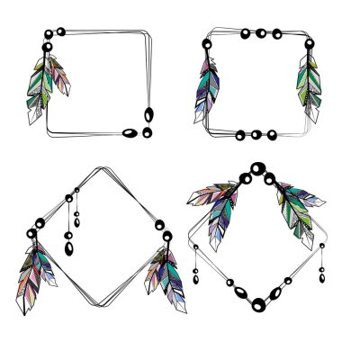 Tüyler boho kare kare