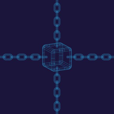 Blockchain Anahat arka plan