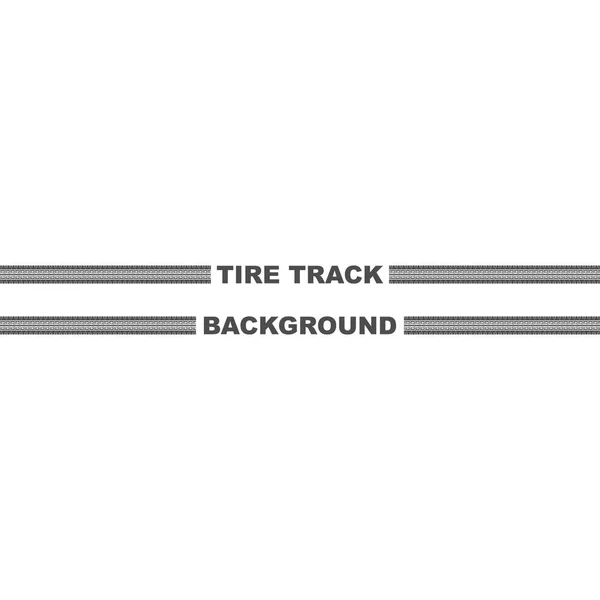 New tire track logo — Stock Vector