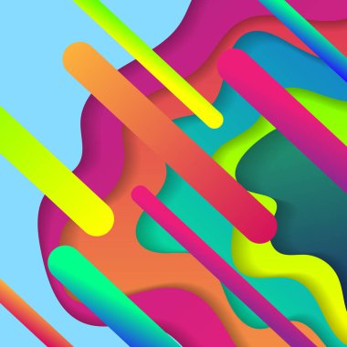 Soyut geometri arkaplanı