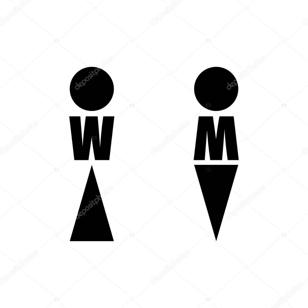 Man and woman symbol