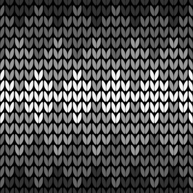 Kesintisiz gri örgü modeli