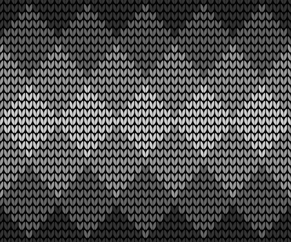 Cuadrados negros sin costura de punto — Archivo Imágenes Vectoriales