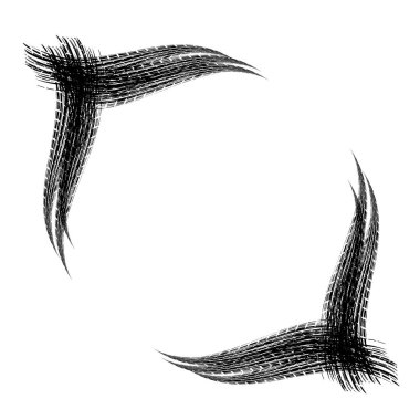 Dalga lastik parça çerçeve