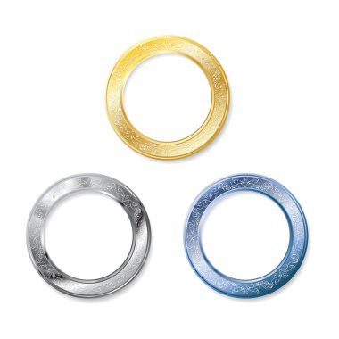 üç metal çerçeve