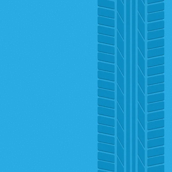 Blå däck spår bakgrund — Stock vektor