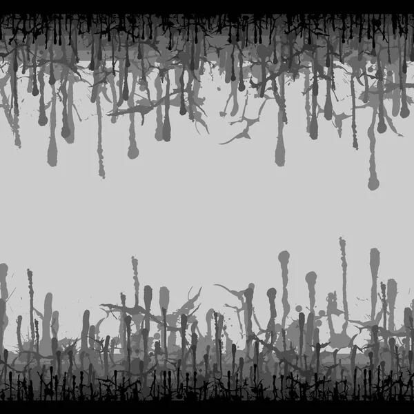 Grunge noir papier peint éclaboussure — Image vectorielle