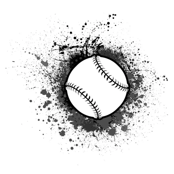 Baseball grunge bakgrund — Stock vektor