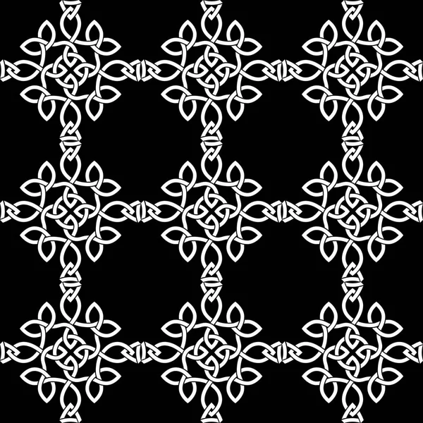 Абстрактні безшовні чорно-білі шпалери — стоковий вектор