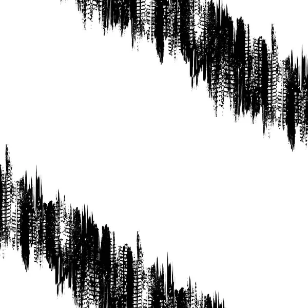 Zwei diagonale Reifenspuren Hintergrund — Stockvektor