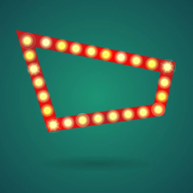 Kırmızı ışık eski çerçeve duvar kağıdı