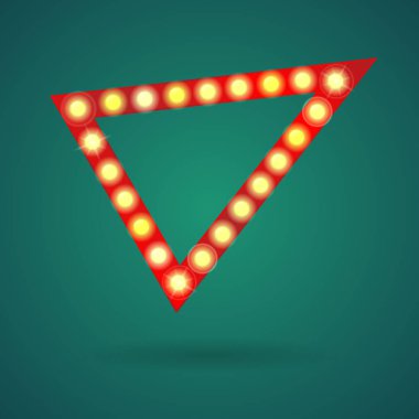 Kırmızı ışık soyut çerçeve arka plan