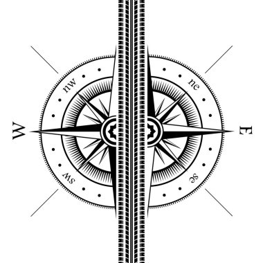 Lastik parça ve rüzgar gül