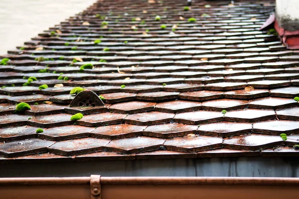 Roof tiles background — Stock Photo, Image