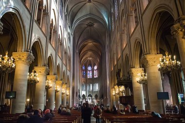 Notre Dame Katedrali'nin İçinde