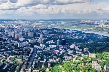 Ukrayna, Kyiv 'in hava görüntüsü