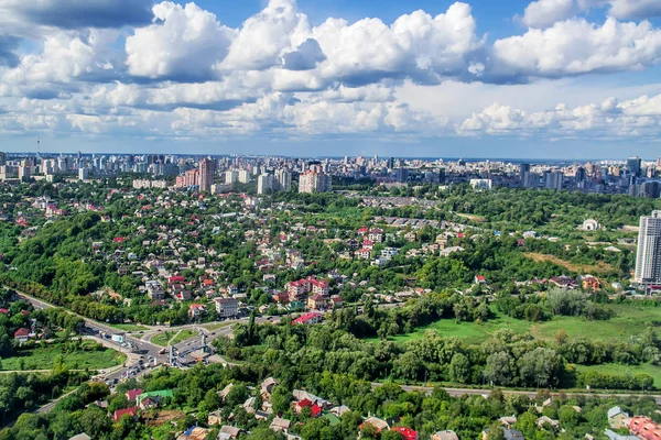 Luftaufnahme von Kiew, Ukraine — Stockfoto