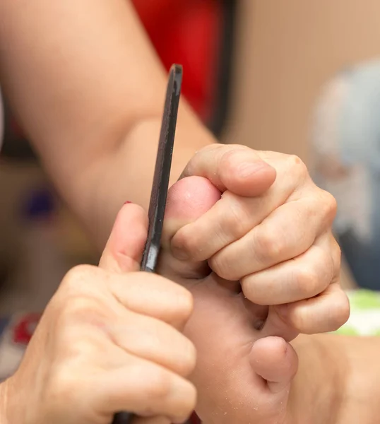 Pédicure au salon de beauté — Photo