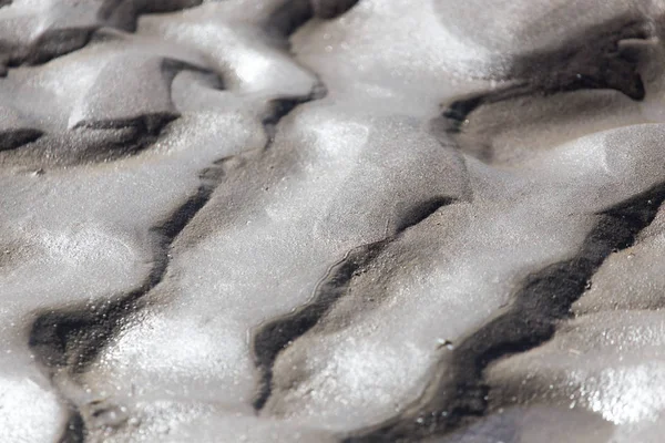 Hintergrund von Sand am Strand in der Natur — Stockfoto