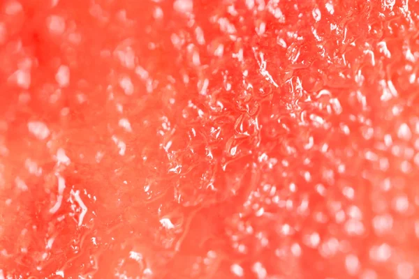 Chiudi fetta di pomodoro rosso succoso — Foto Stock