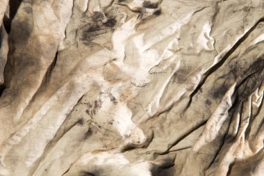 arka plan olarak yağda kirli paçavra