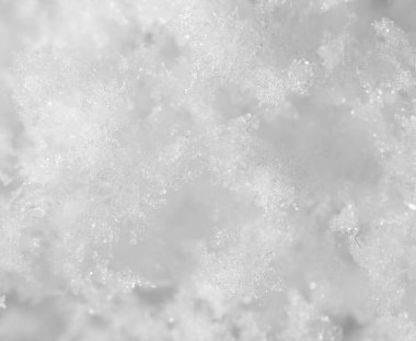 kar taneleri. Super makro