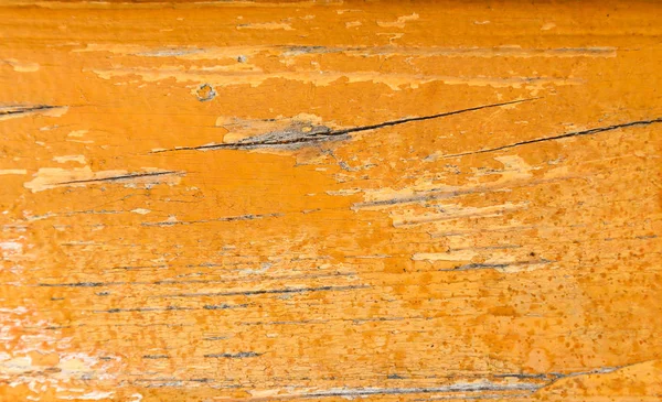 Legno verniciato vernice arancione — Foto Stock