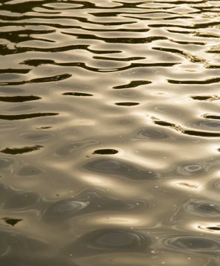 Suyun sarı yüzeyinin arkaplanı