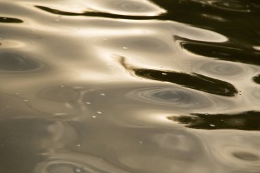 Suyun sarı yüzeyinin arkaplanı