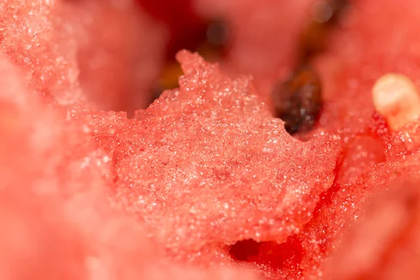 Wassermelone als Hintergrund. schließen — Stockfoto