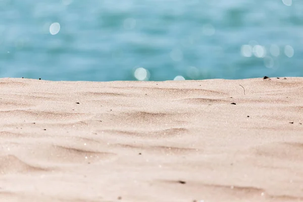 Achtergrond van zand en zee — Stockfoto