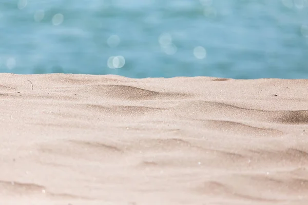 Achtergrond van zand en zee — Stockfoto