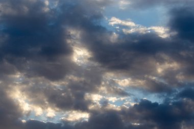 güzel gökyüzü bulutlu şafak