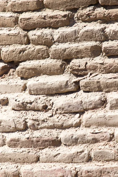 Contexte d'un vieux mur de briques — Photo