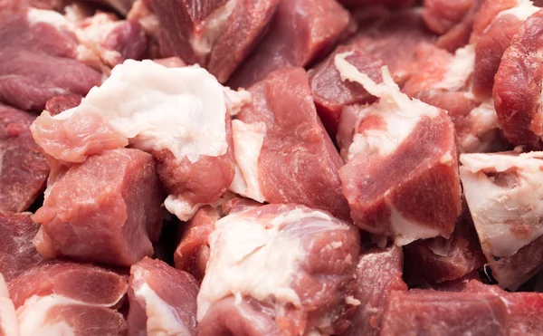 Gesneden Vlees Als Achtergrond Foto Van Een Abstracte Textuur — Stockfoto