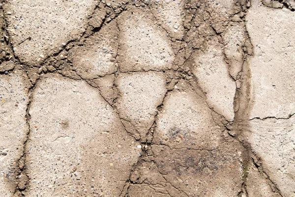 Popękane ściany betonowe jako tło. tekstury — Zdjęcie stockowe