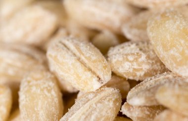 arka plan olarak arpa. Makro