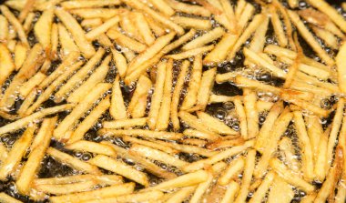 Petrol pişirme patates kızartması