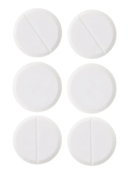 Medical pills on white background — Stock Photo, Image