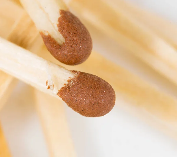 Match. super macro — Stock Photo, Image