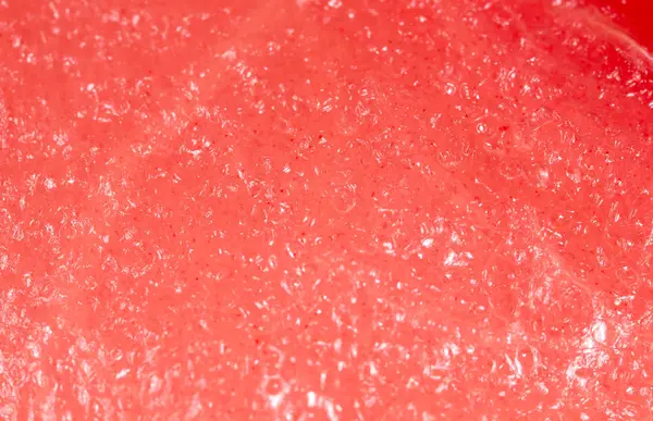 Das Fruchtfleisch der Wassermelone. Supermakro — Stockfoto
