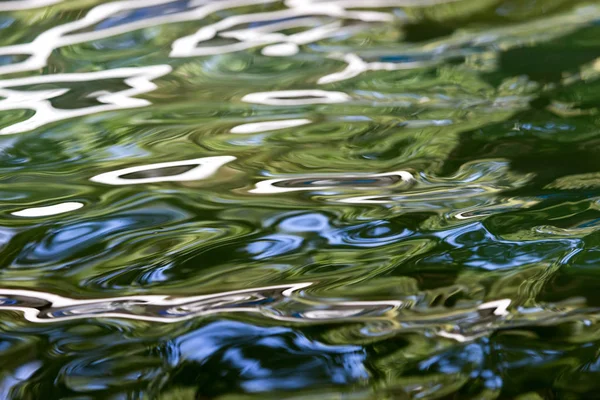 Superfície abstrata da água — Fotografia de Stock