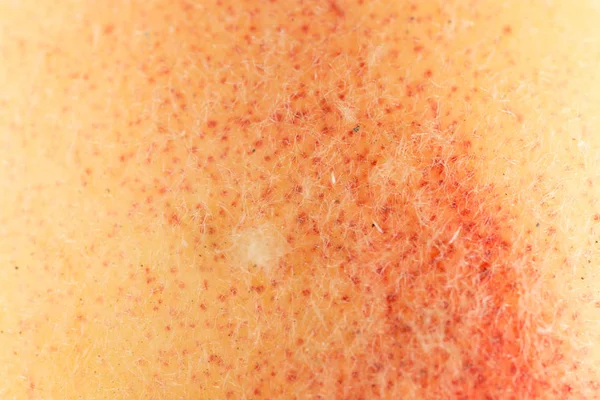 The skin of the peach as a background. close — Stock Photo, Image